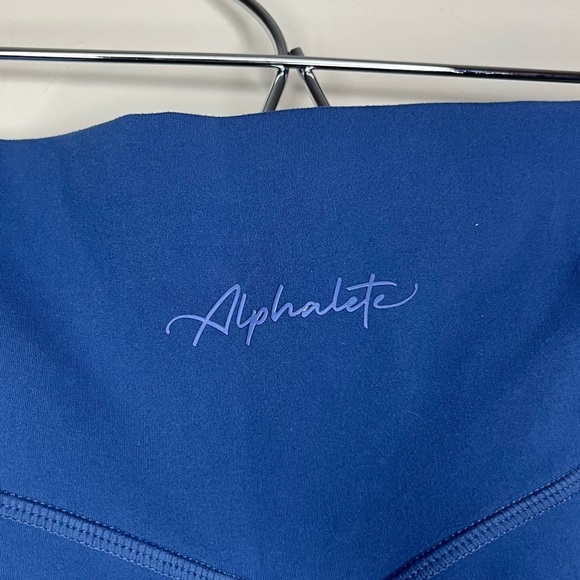 ALPHALETE Surface Path Atheleisure Defining Waist Workout Running Leggings - Picture 10 of 10